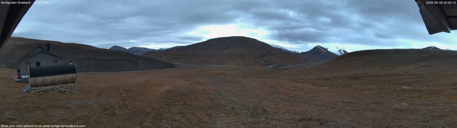 Hurtigruten Svalbard - Brentskaret webcam time-lapse frame, Hurtigruten Svalbard - Brentskaret webcam