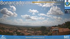 view from Bonarcado SUD on 2025-08-22