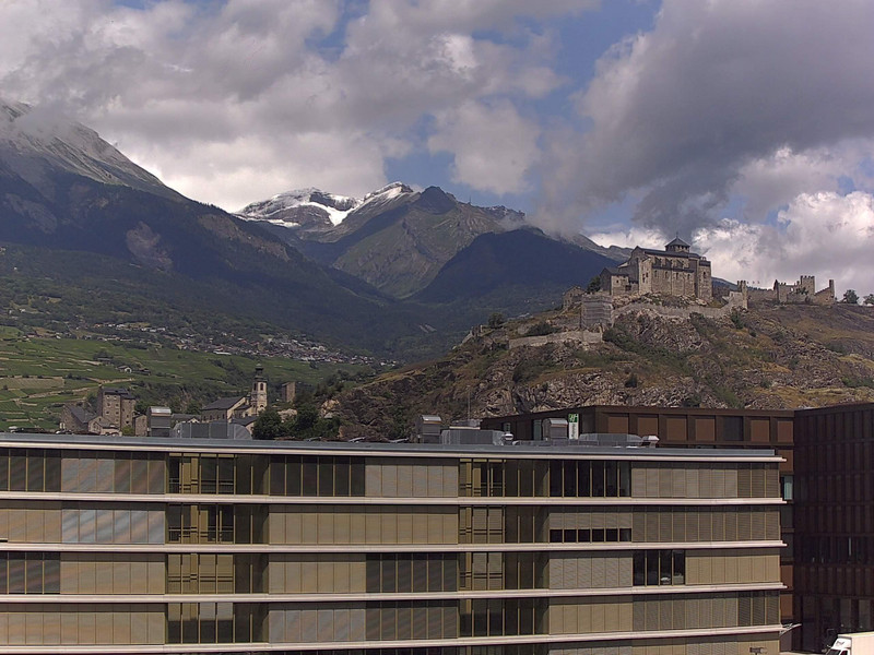 time-lapse frame, Sion - Industrie 17 webcam