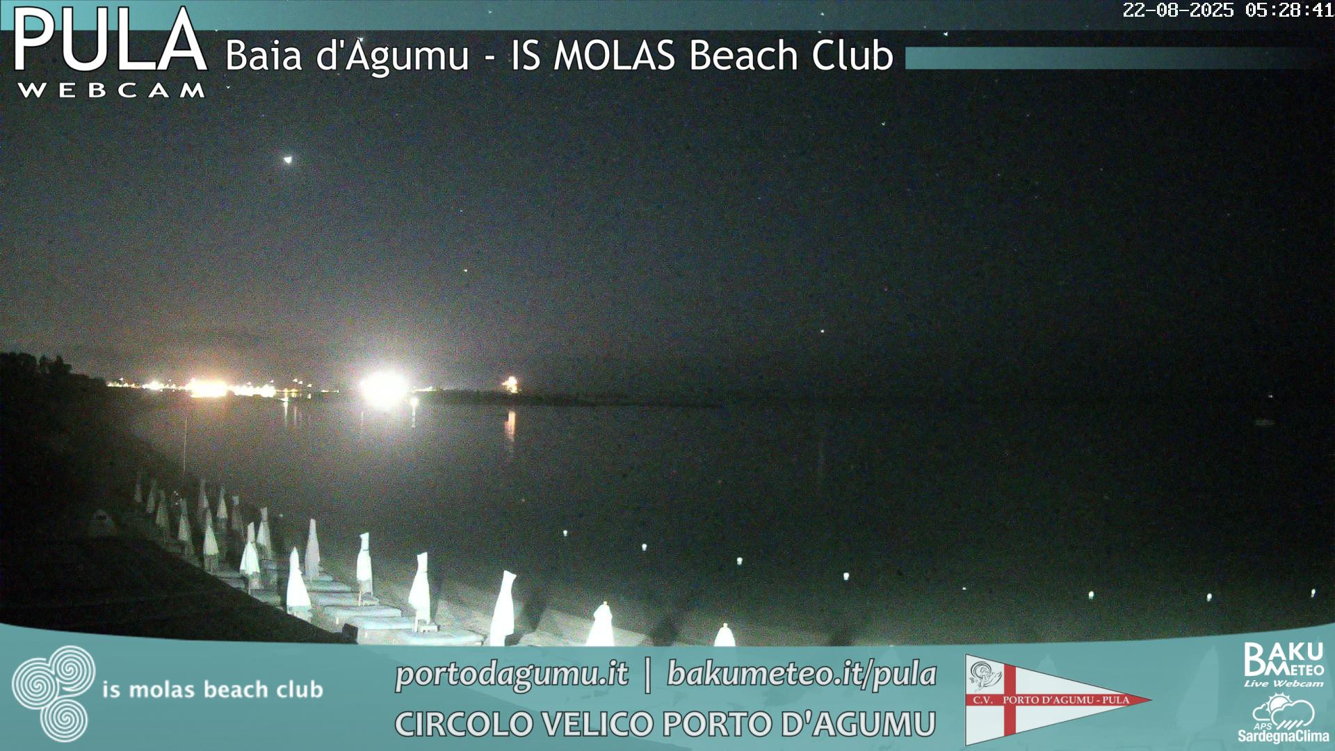 time-lapse frame, Porto d'Agumu webcam