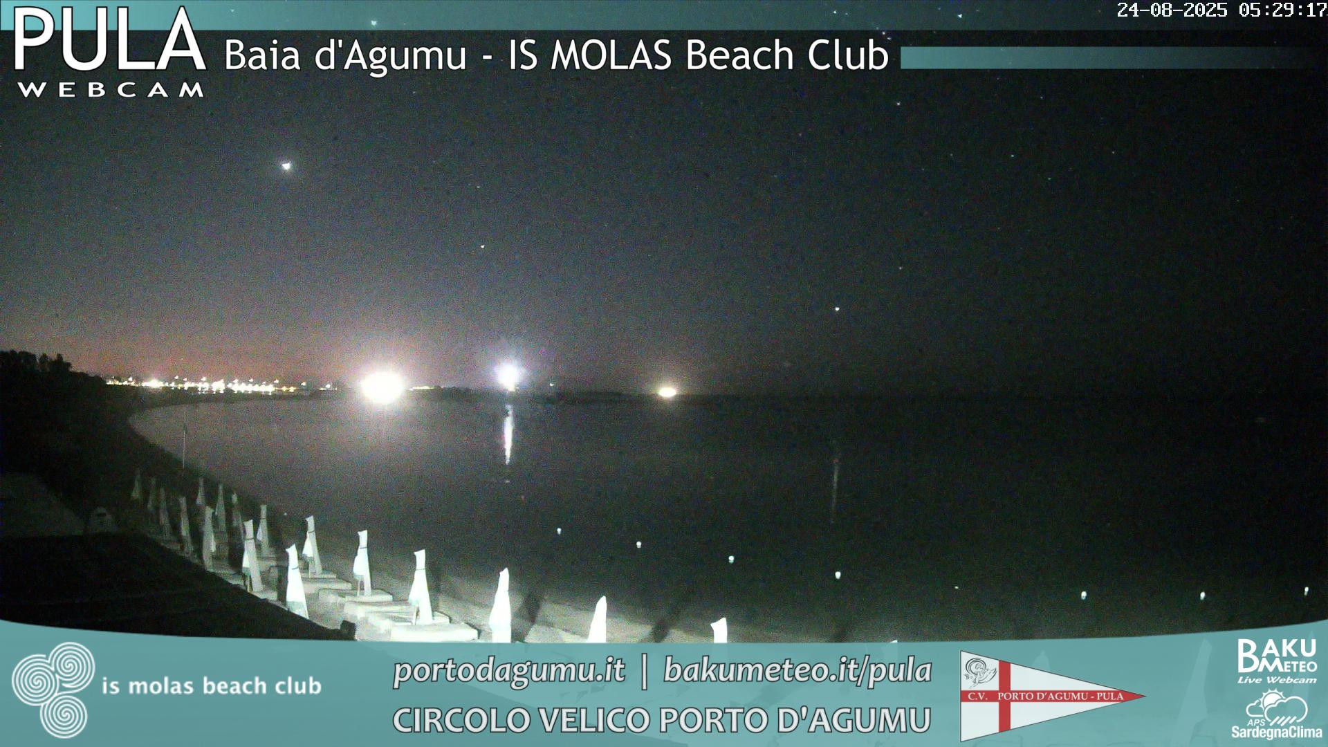 time-lapse frame, Porto d'Agumu webcam