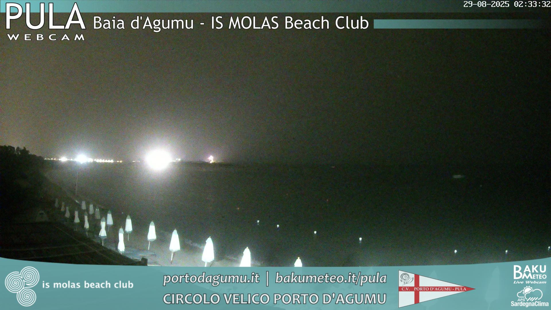 time-lapse frame, Porto d'Agumu webcam
