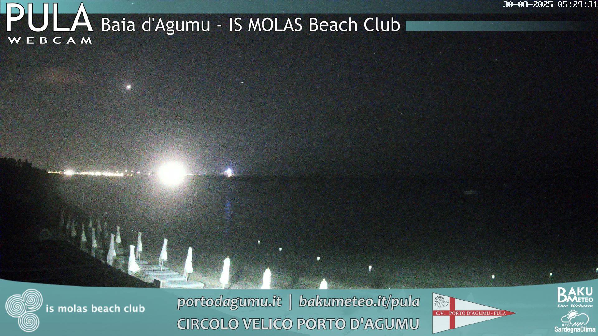 time-lapse frame, Porto d'Agumu webcam