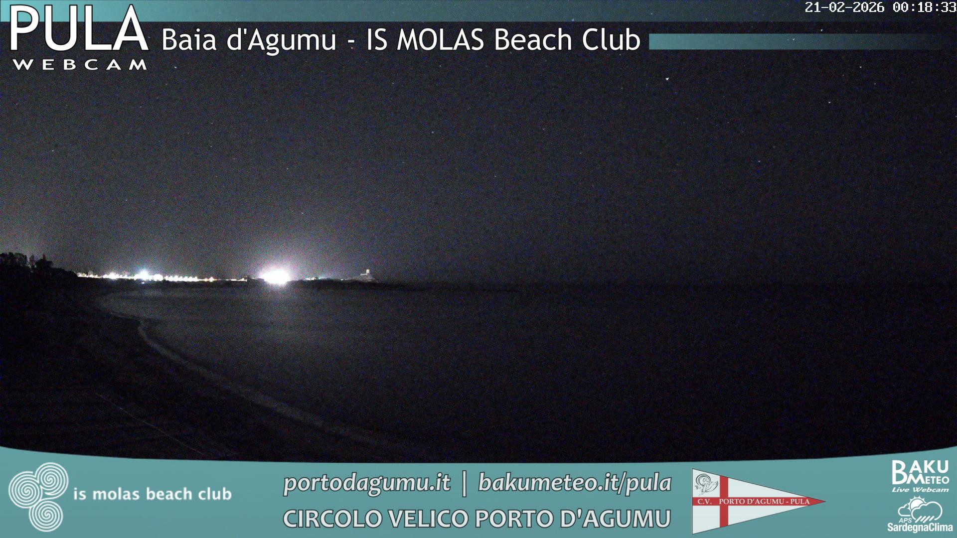 time-lapse frame, Porto d'Agumu webcam