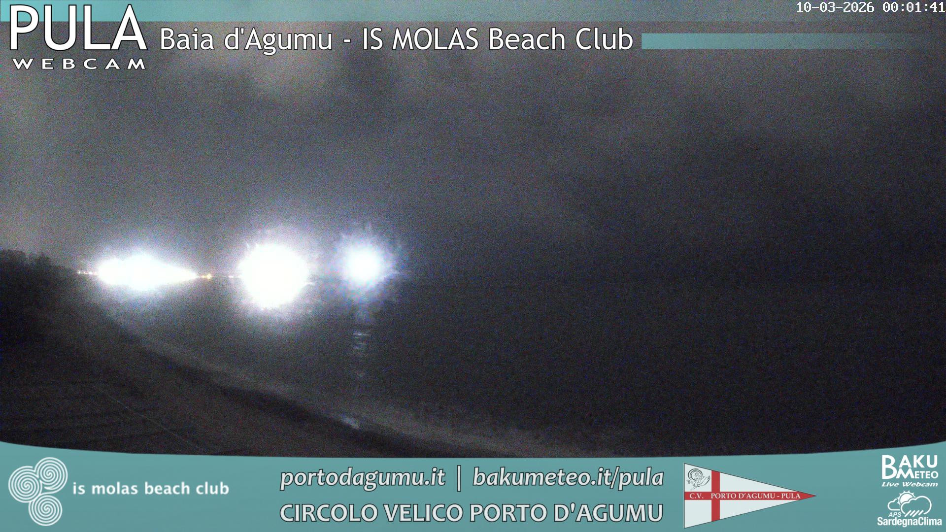 time-lapse frame, Porto d'Agumu webcam