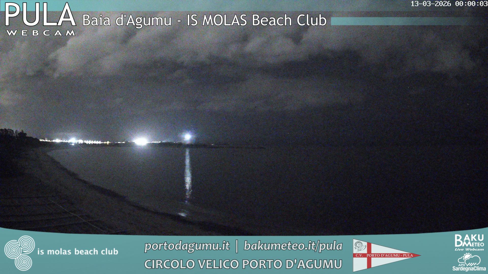 time-lapse frame, Porto d'Agumu webcam