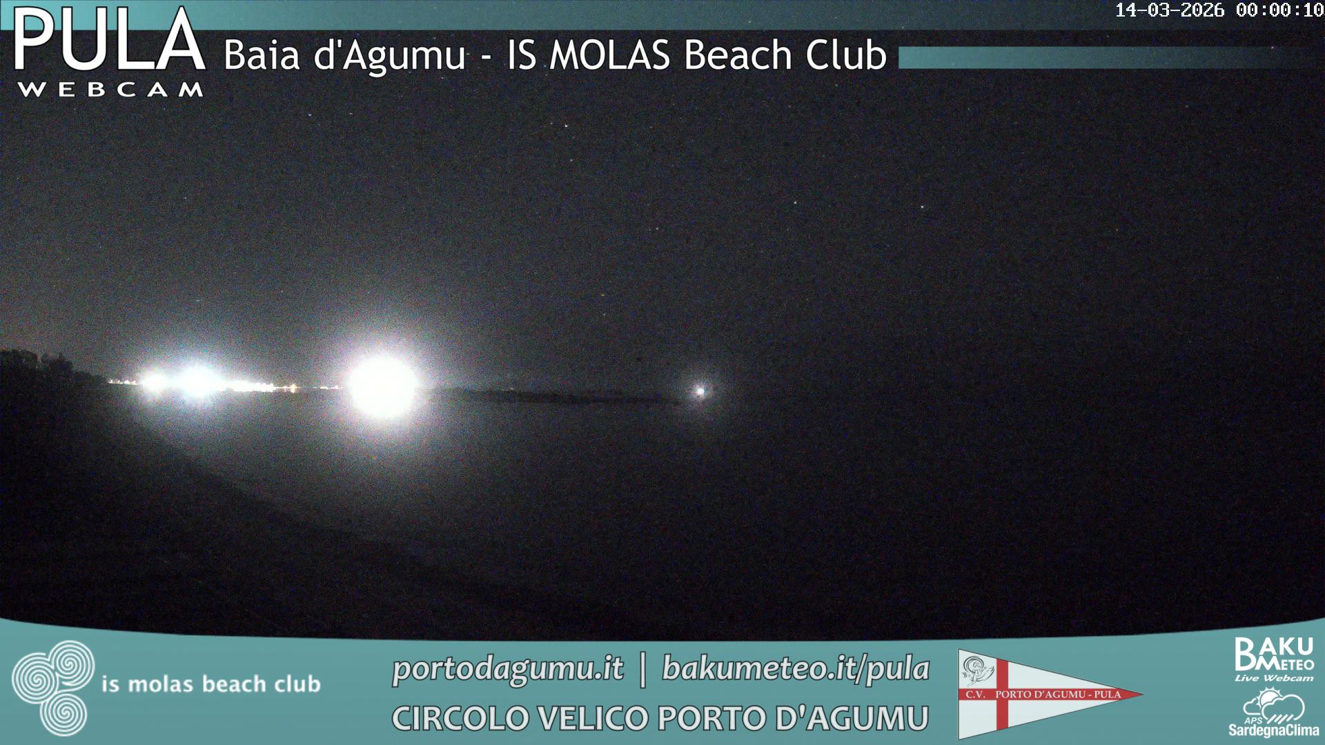 time-lapse frame, Porto d'Agumu webcam