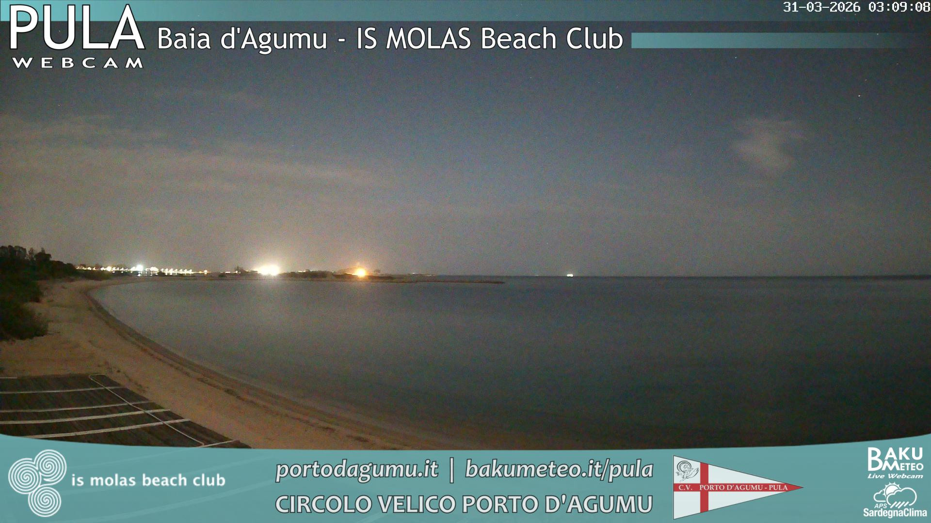 time-lapse frame, Porto d'Agumu webcam