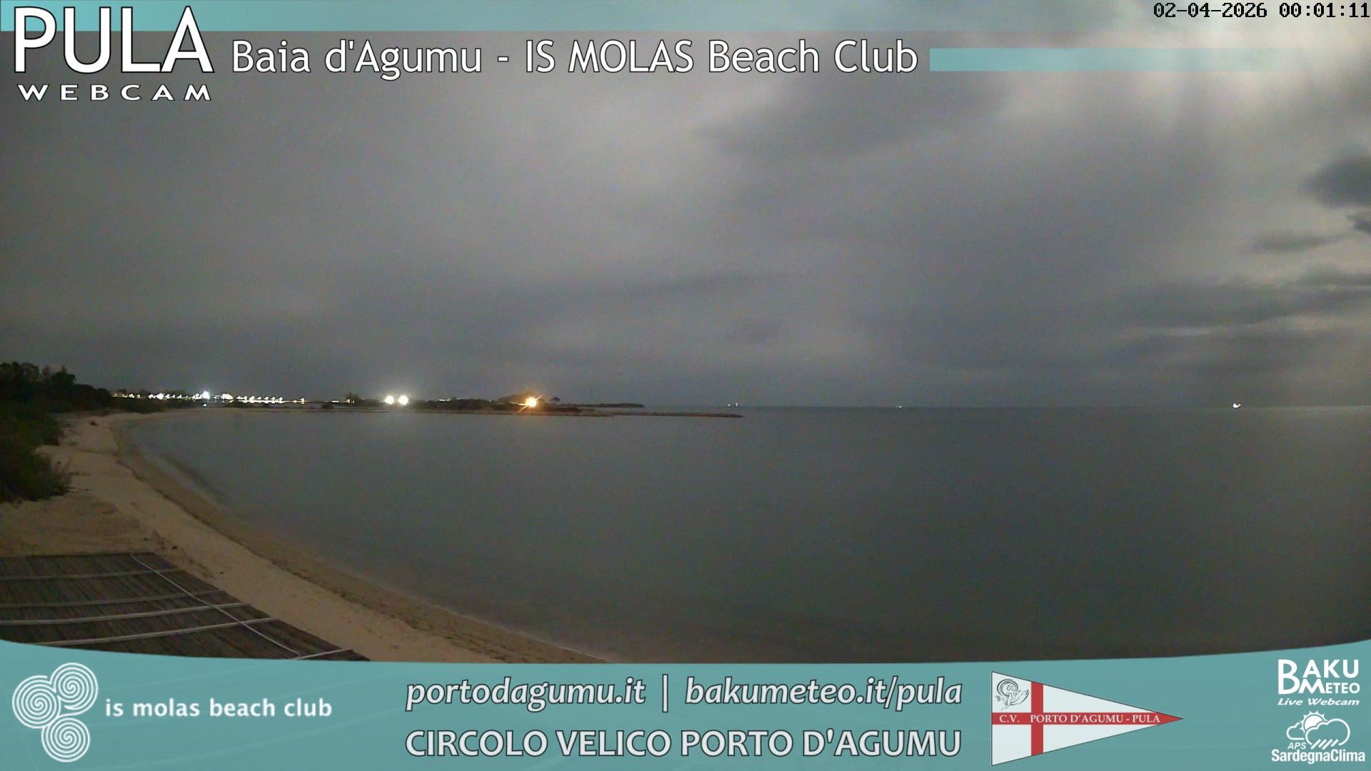 time-lapse frame, Porto d'Agumu webcam