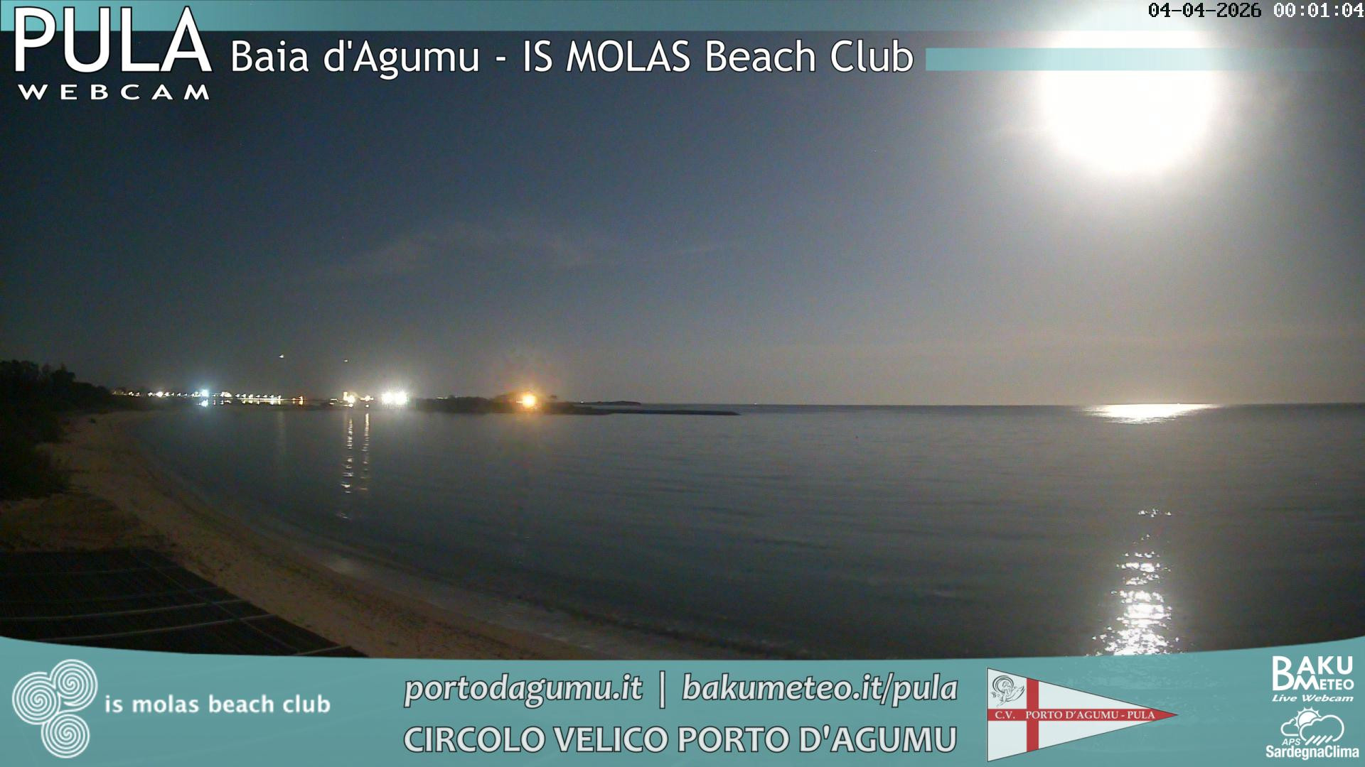 time-lapse frame, Porto d'Agumu webcam