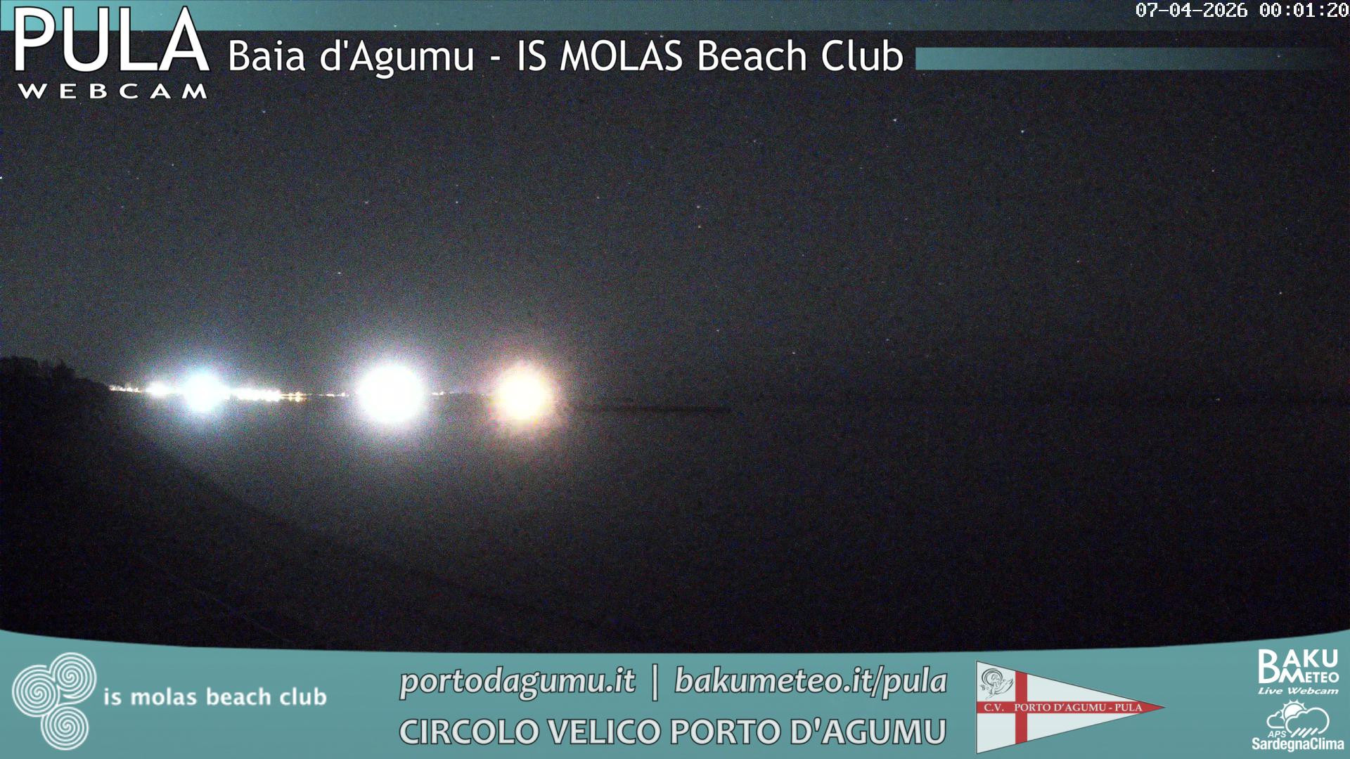 time-lapse frame, Porto d'Agumu webcam