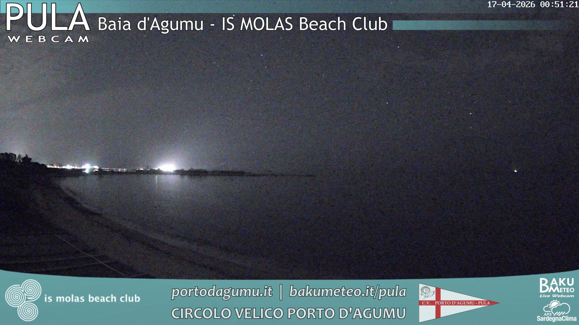 time-lapse frame, Porto d'Agumu webcam
