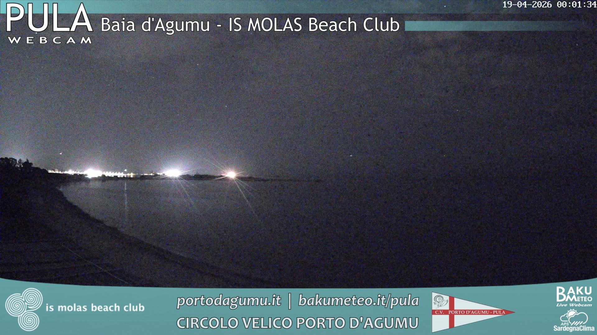 time-lapse frame, Porto d'Agumu webcam