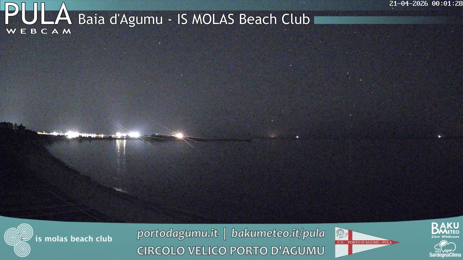 time-lapse frame, Porto d'Agumu webcam