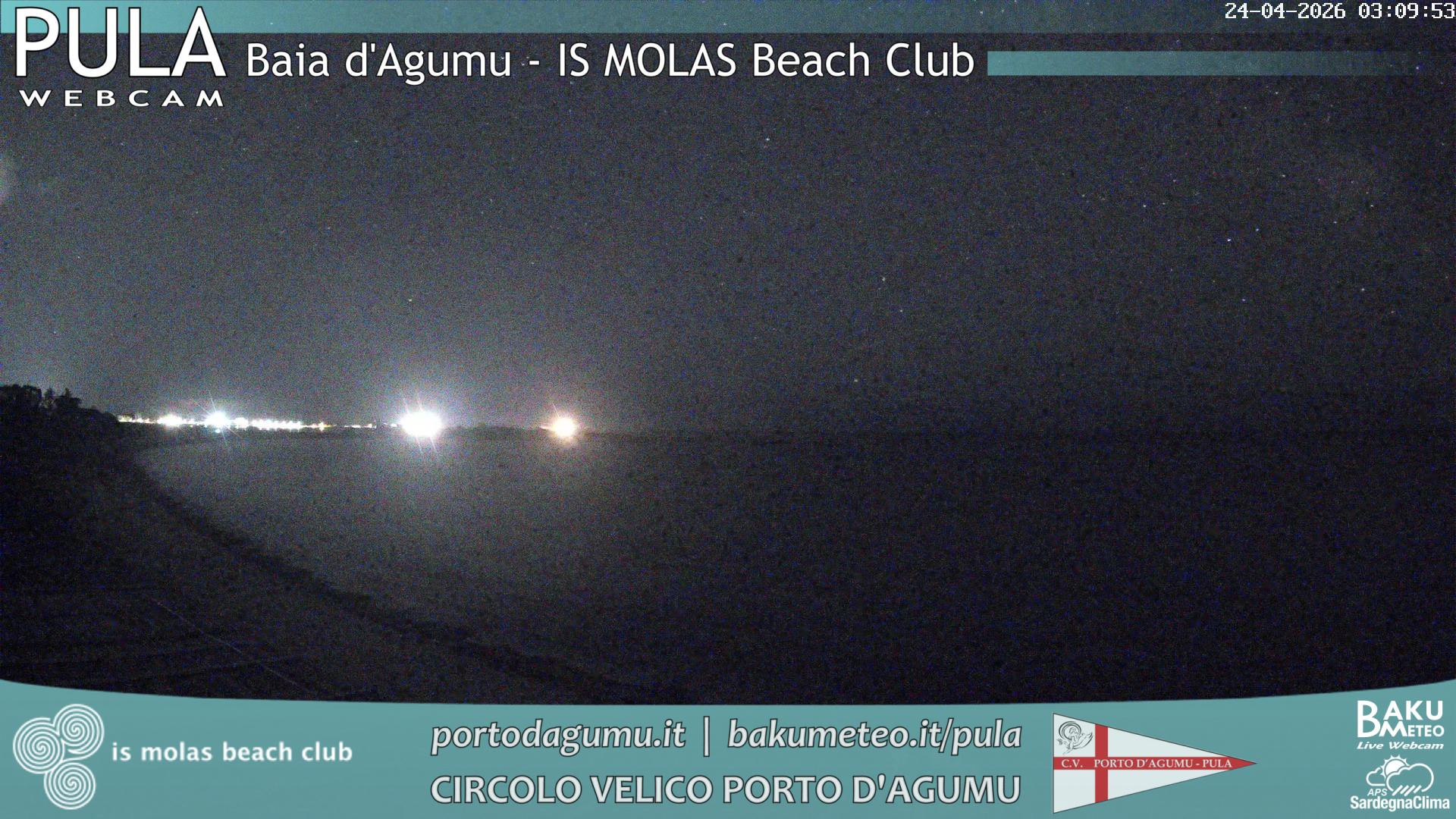 time-lapse frame, Porto d'Agumu webcam