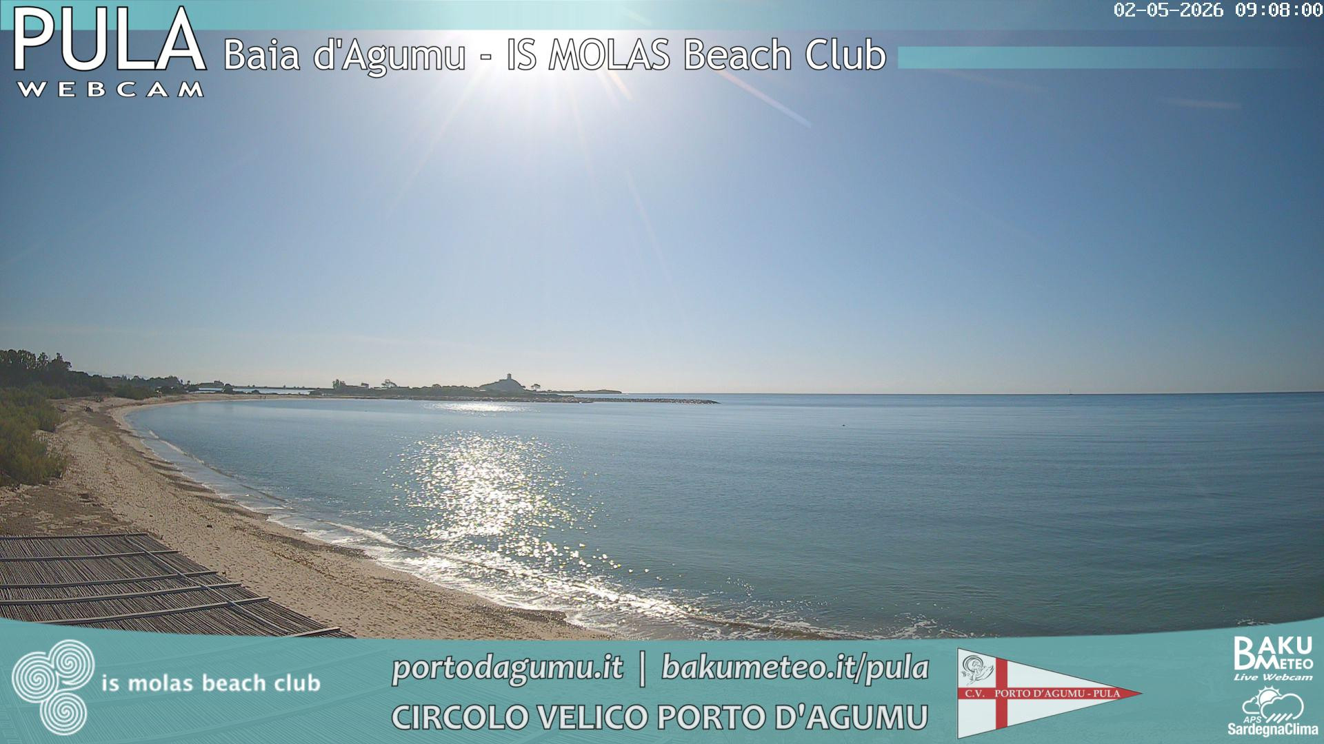 time-lapse frame, Porto d'Agumu webcam