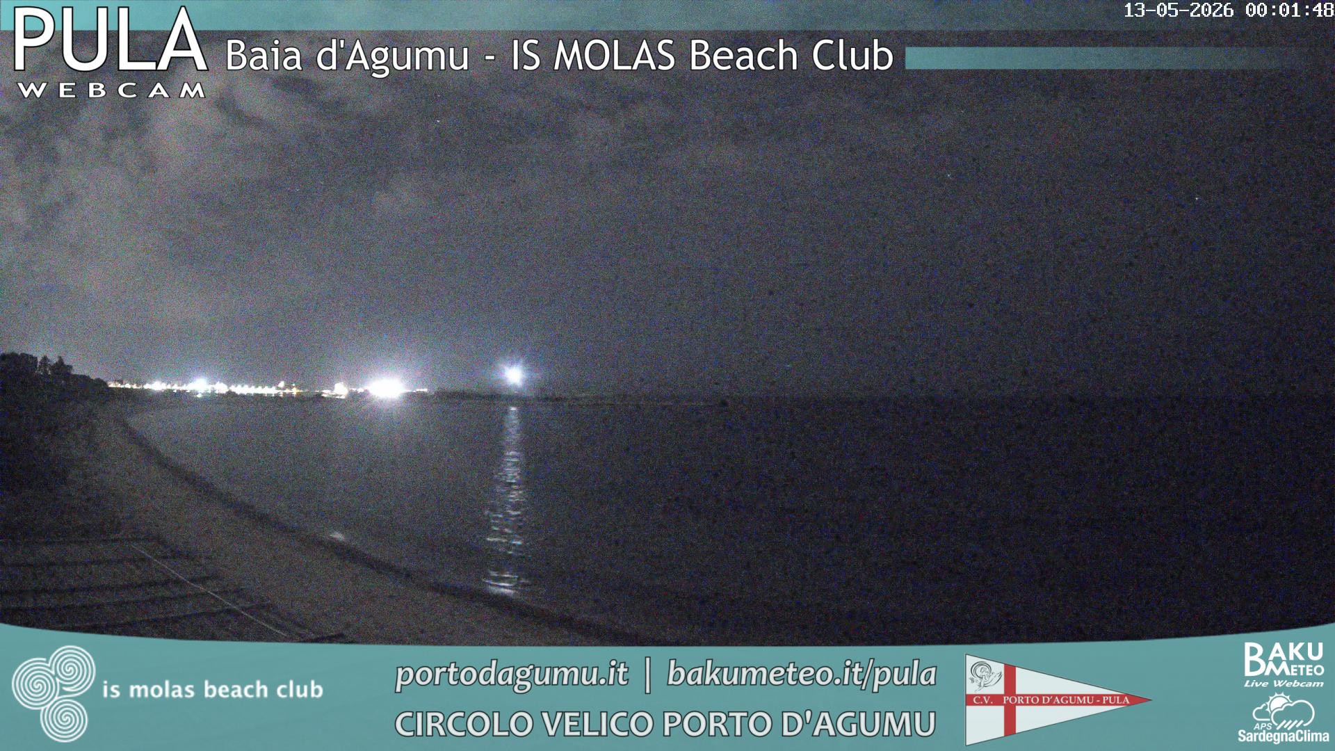 time-lapse frame, Porto d'Agumu webcam