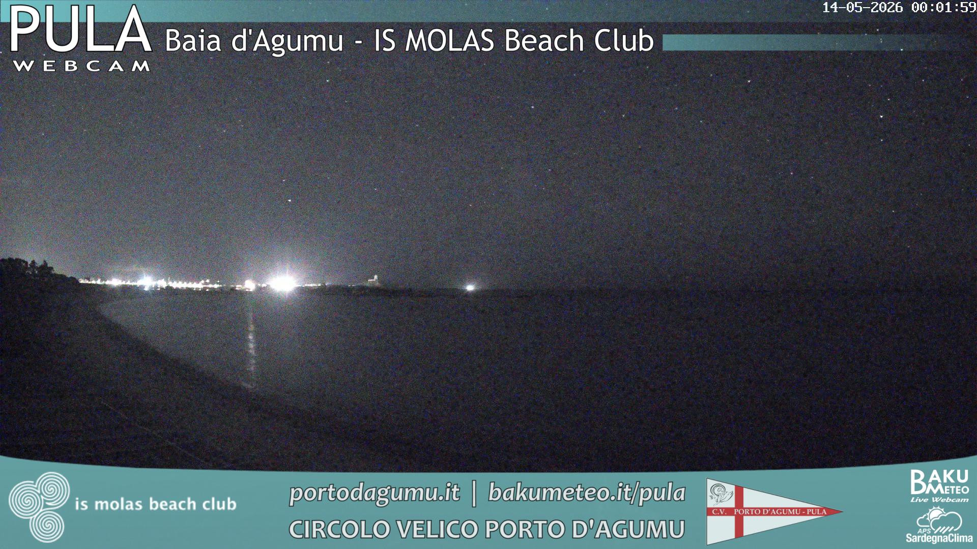 time-lapse frame, Porto d'Agumu webcam