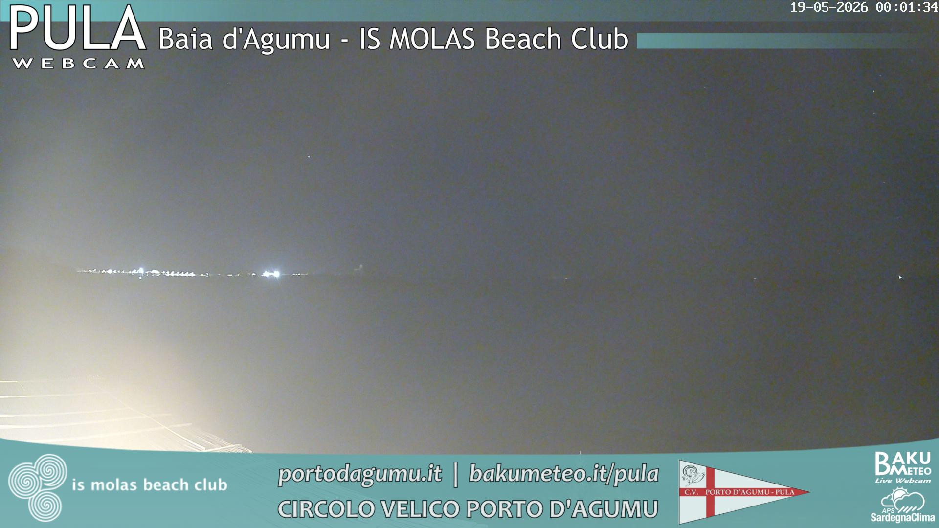 time-lapse frame, Porto d'Agumu webcam