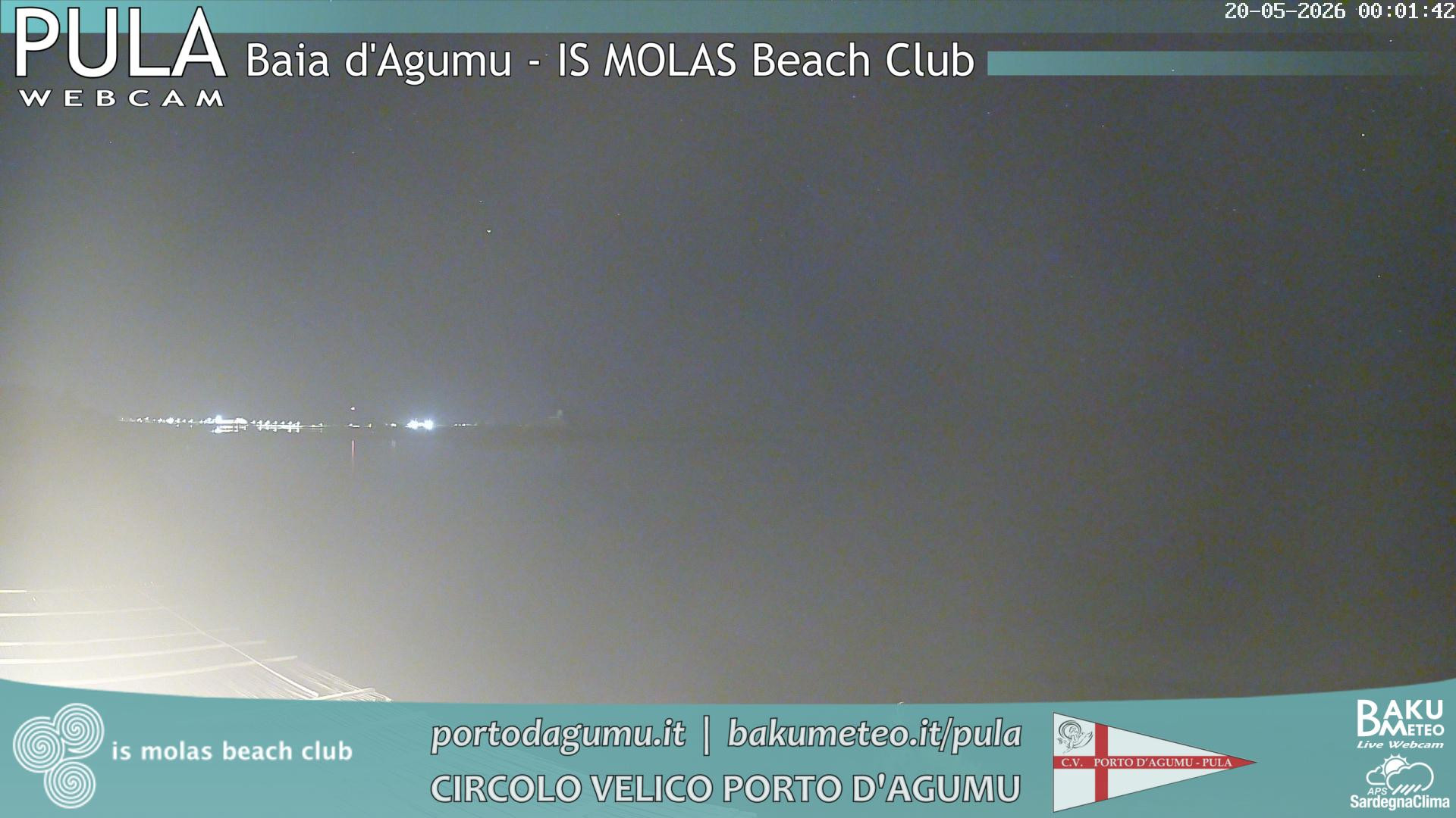 time-lapse frame, Porto d'Agumu webcam