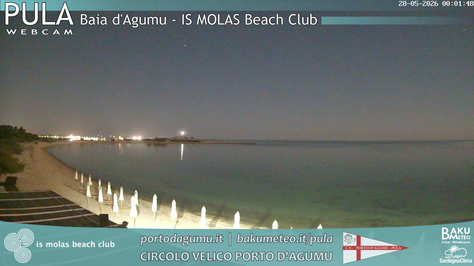 time-lapse frame, Porto d'Agumu webcam