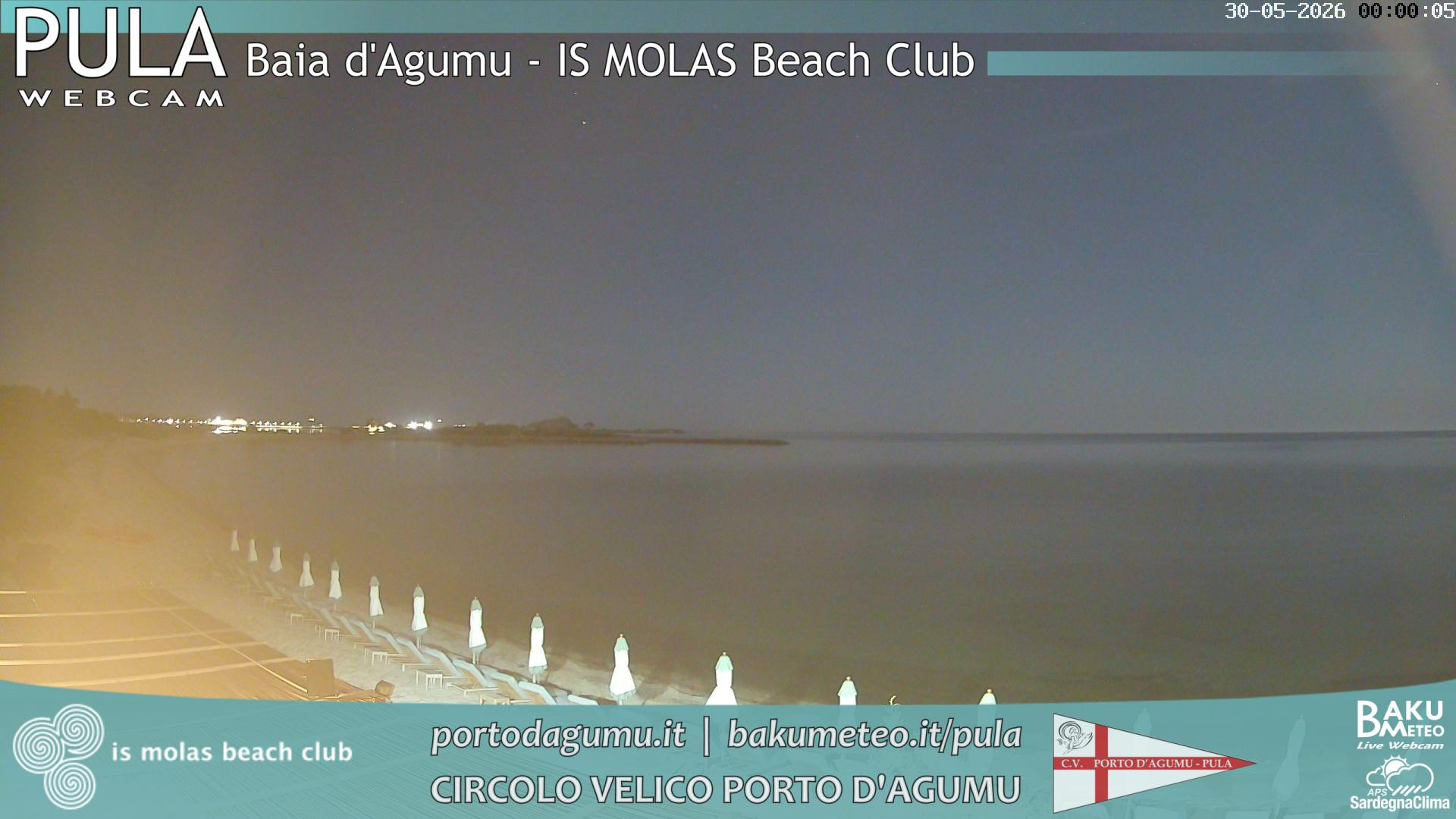 time-lapse frame, Porto d'Agumu webcam