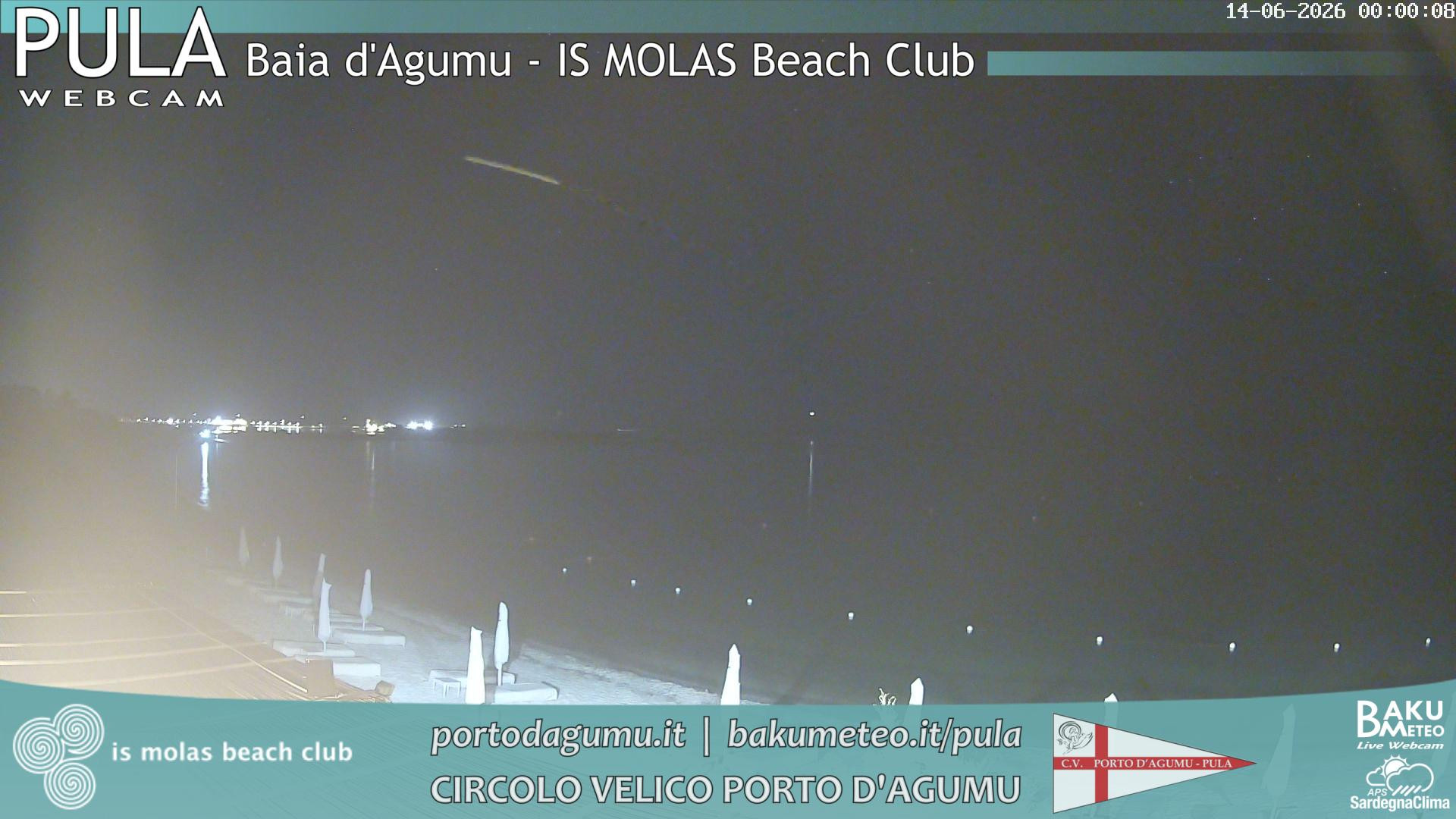 time-lapse frame, Porto d'Agumu webcam
