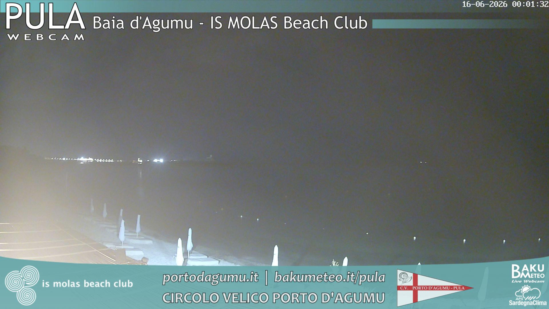 time-lapse frame, Porto d'Agumu webcam