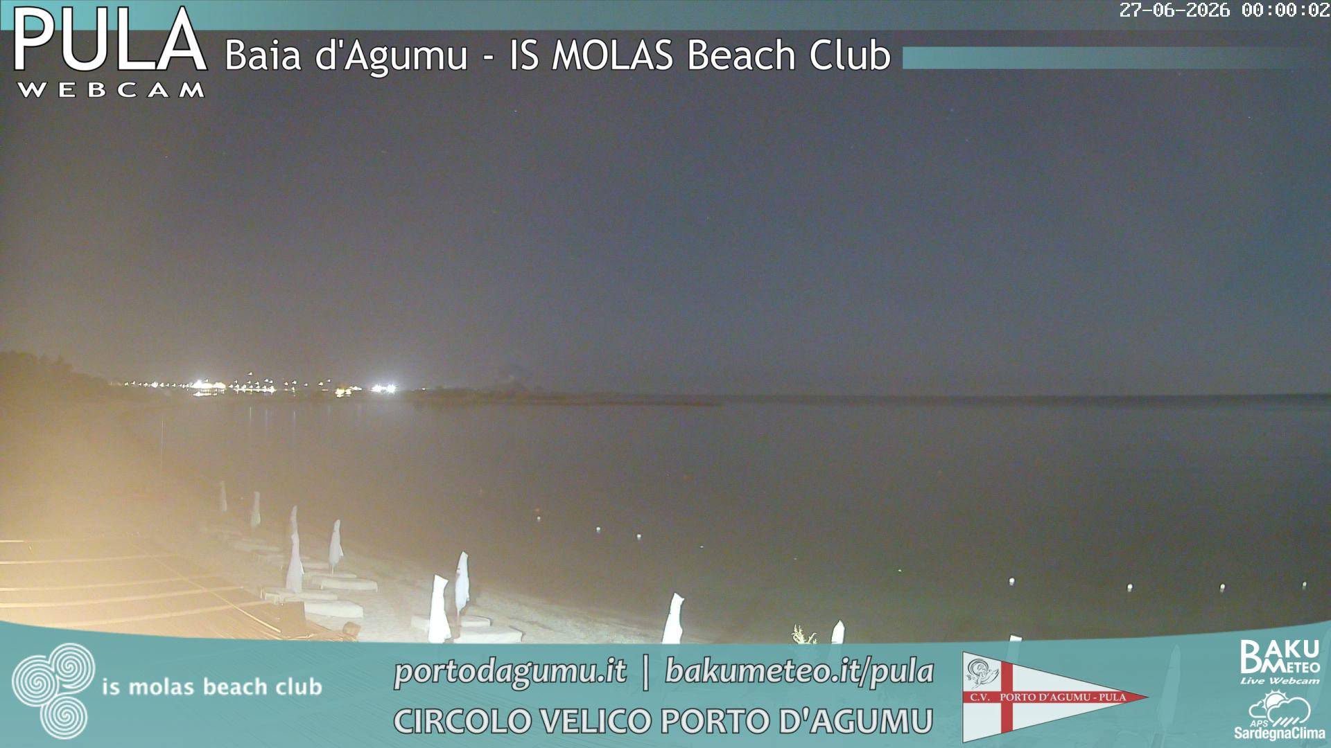 time-lapse frame, Porto d'Agumu webcam
