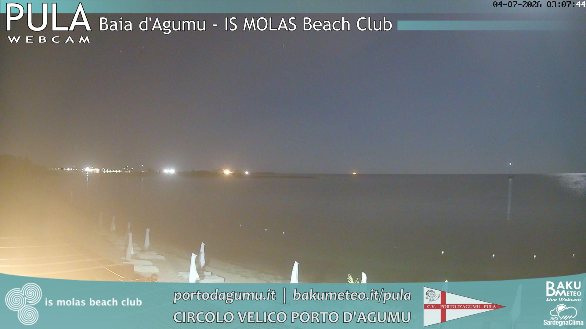 time-lapse frame, Porto d'Agumu webcam