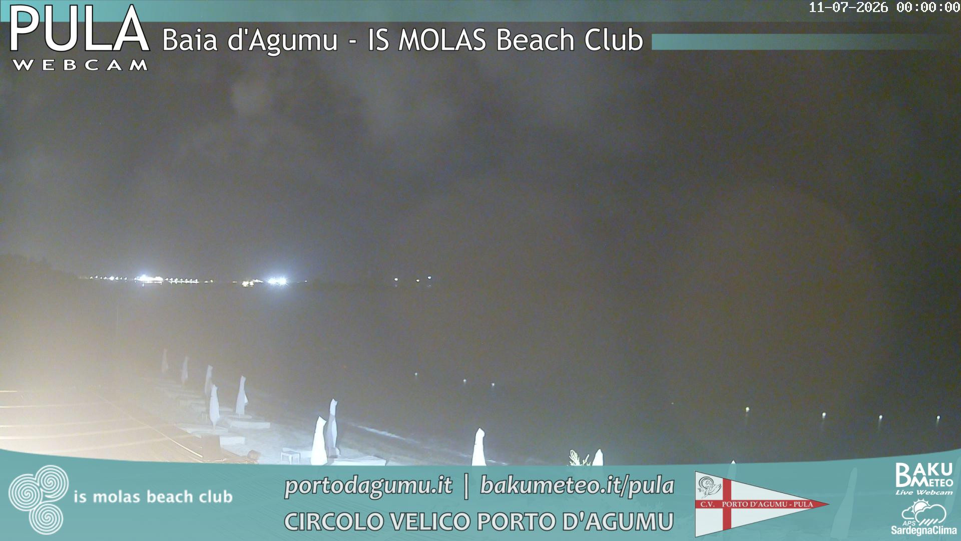 time-lapse frame, Porto d'Agumu webcam