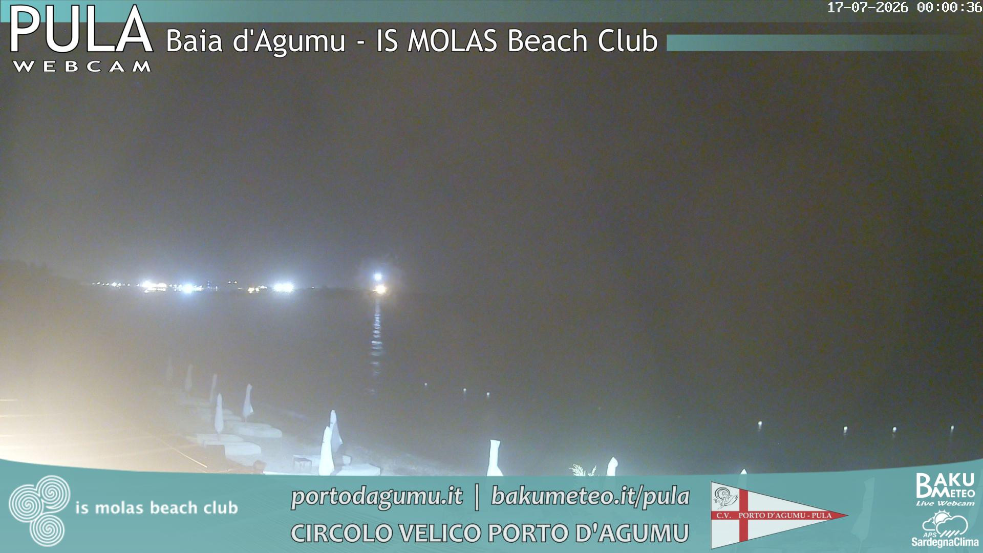 time-lapse frame, Porto d'Agumu webcam