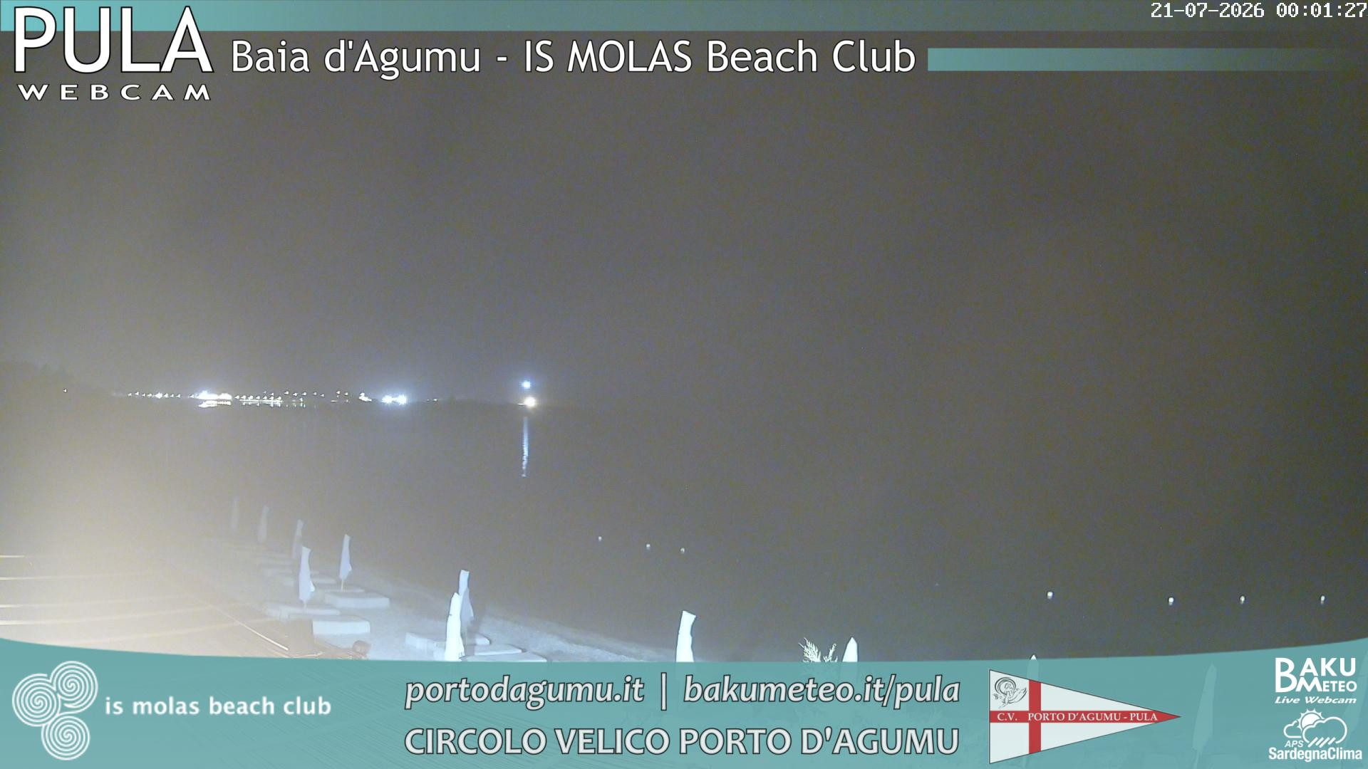 time-lapse frame, Porto d'Agumu webcam