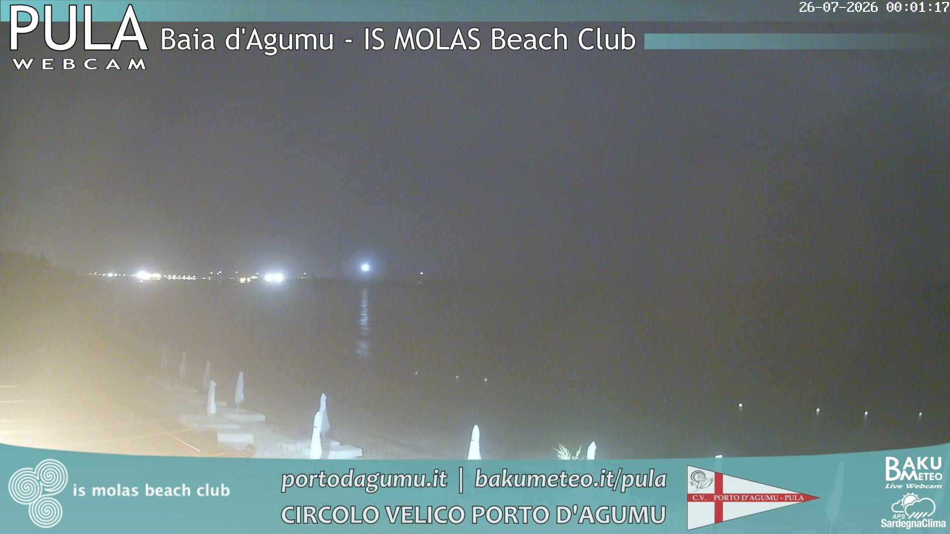 time-lapse frame, Porto d'Agumu webcam