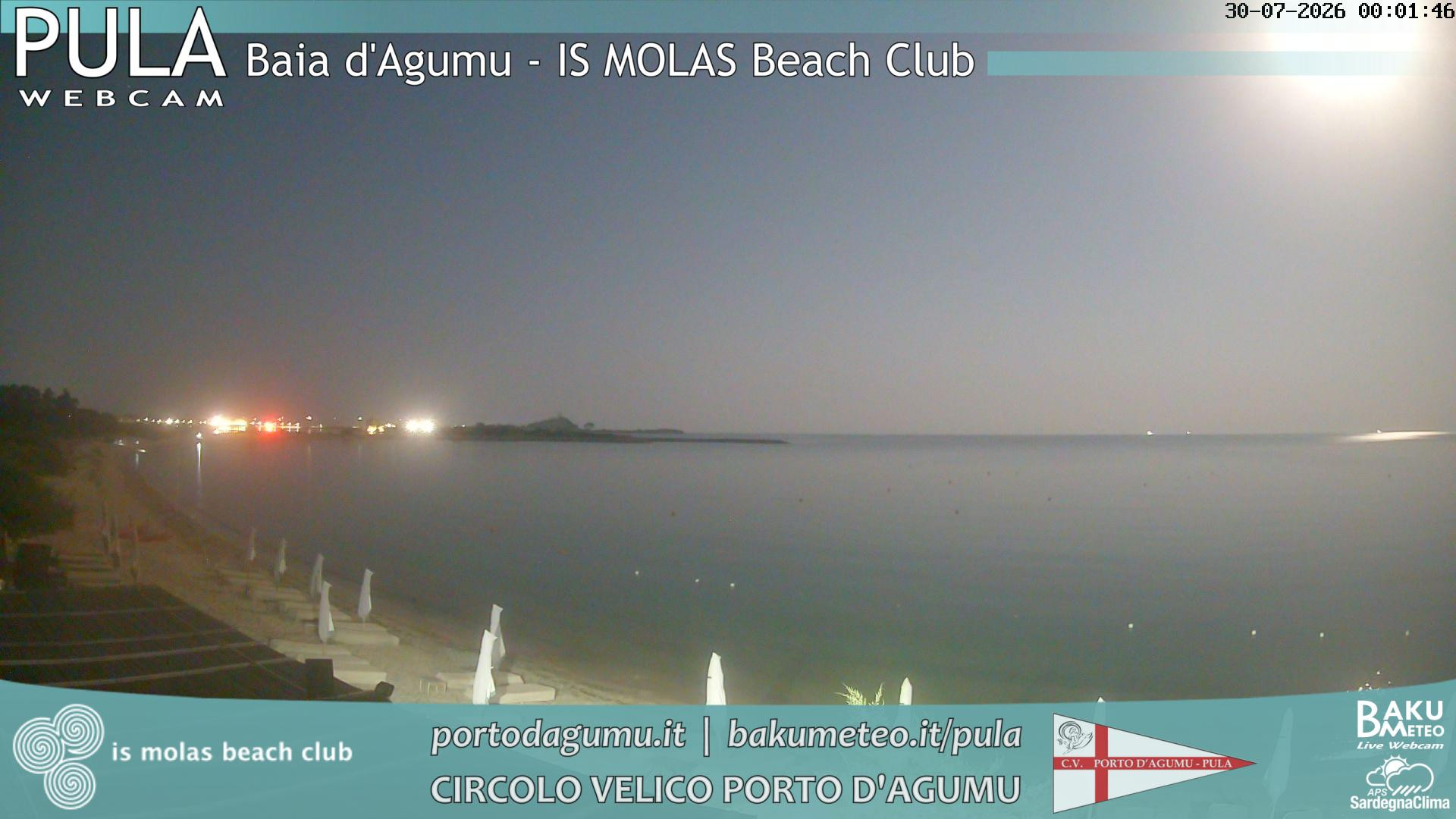 time-lapse frame, Porto d'Agumu webcam