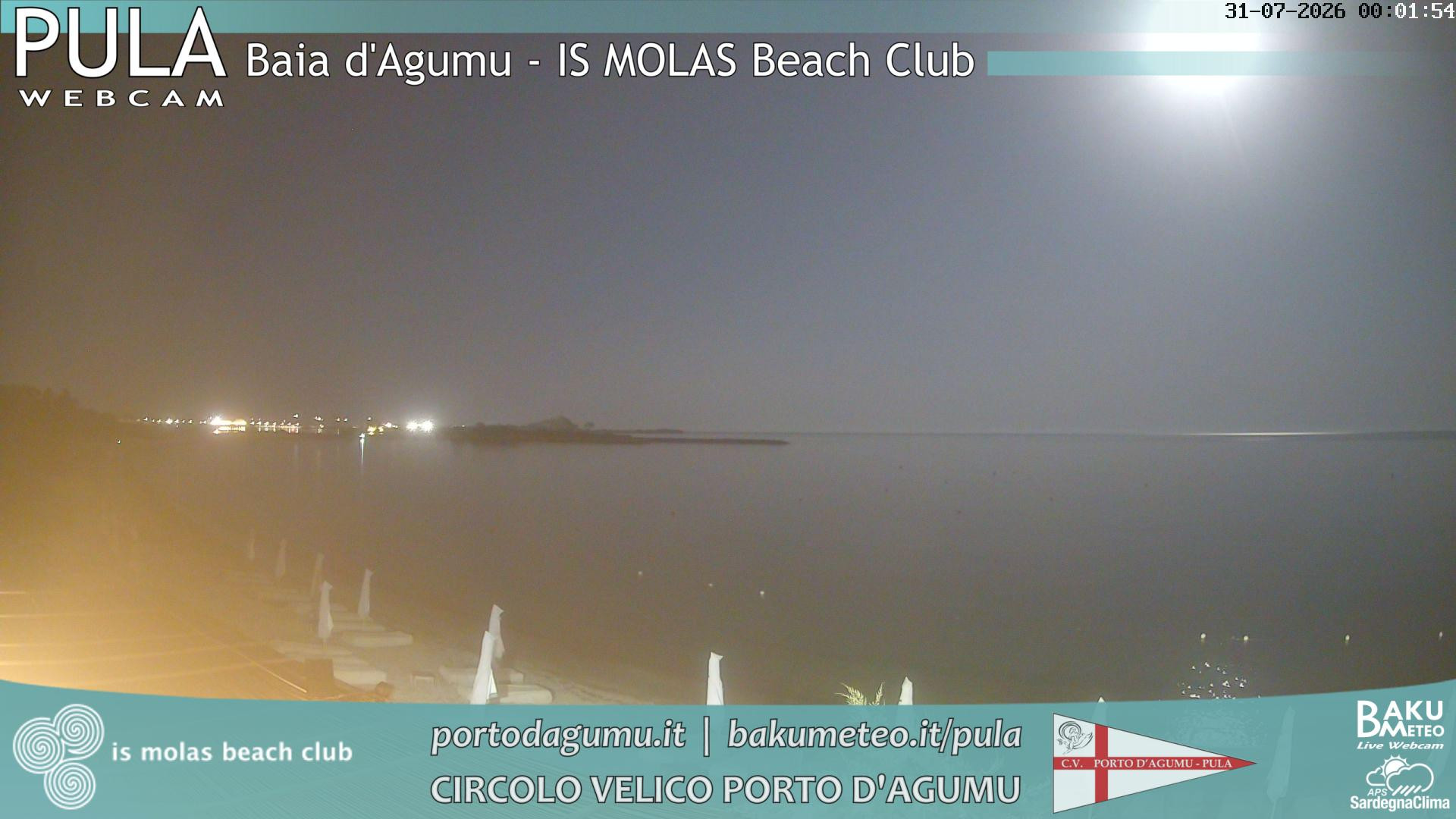 time-lapse frame, Porto d'Agumu webcam