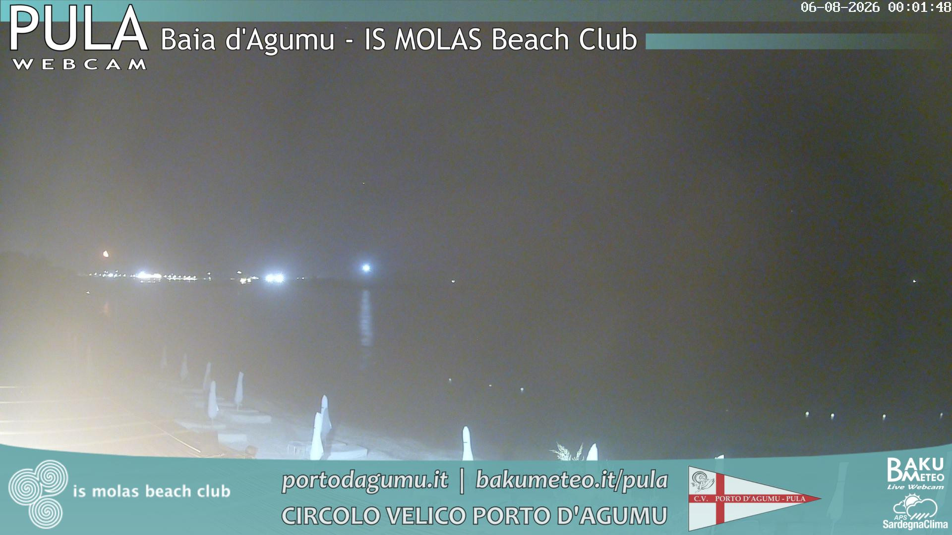 time-lapse frame, Porto d'Agumu webcam