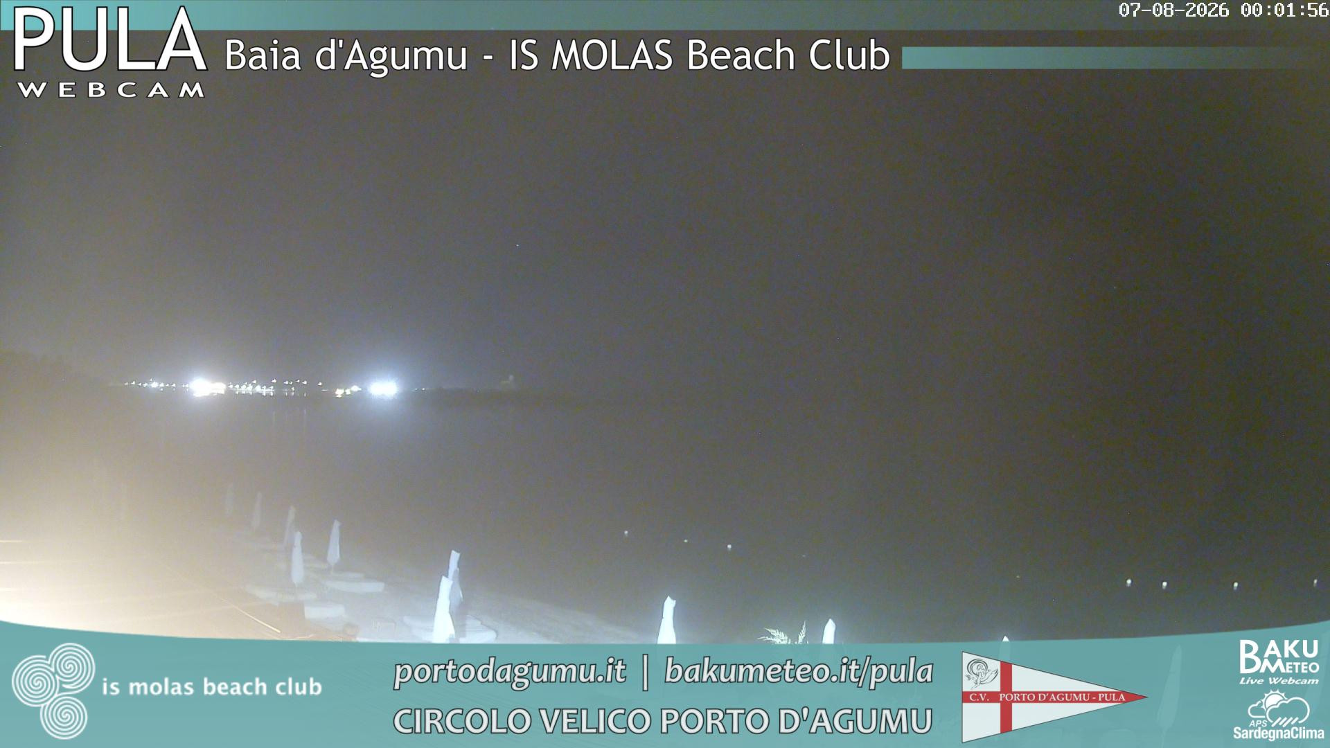 time-lapse frame, Porto d'Agumu webcam