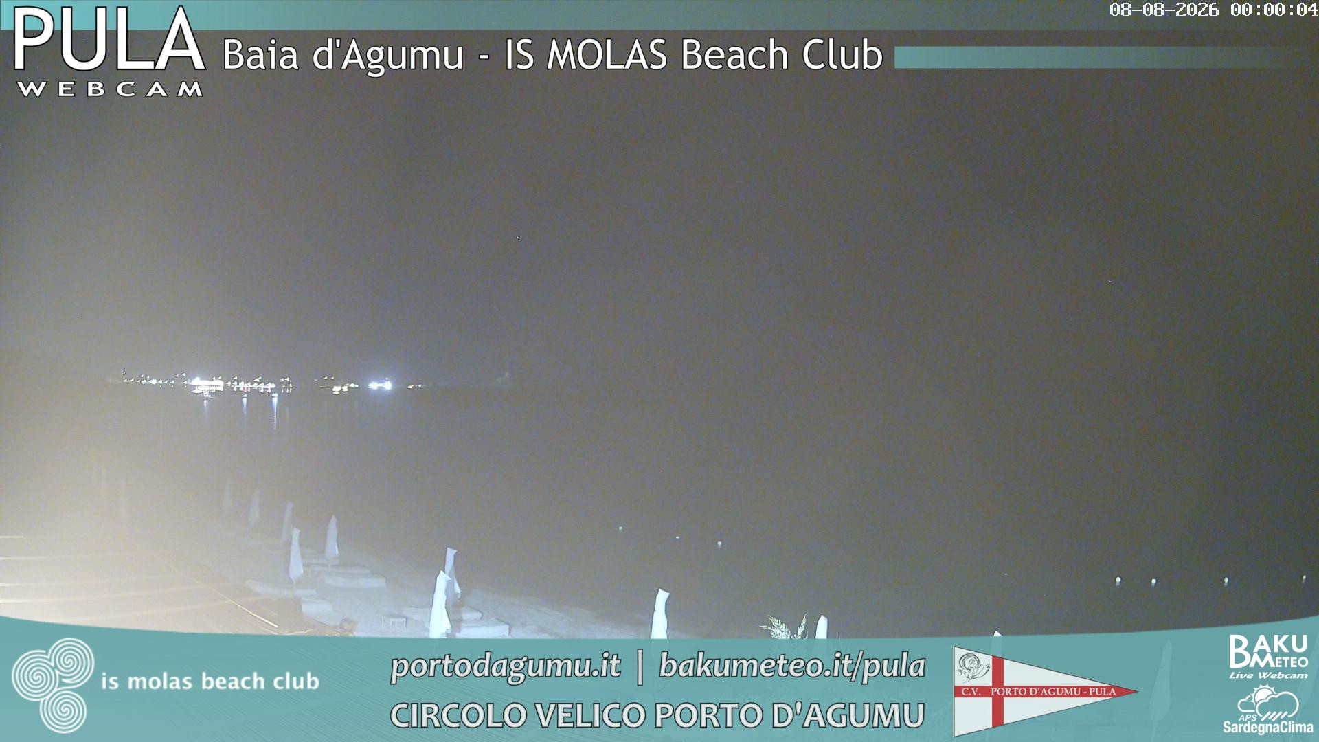 time-lapse frame, Porto d'Agumu webcam