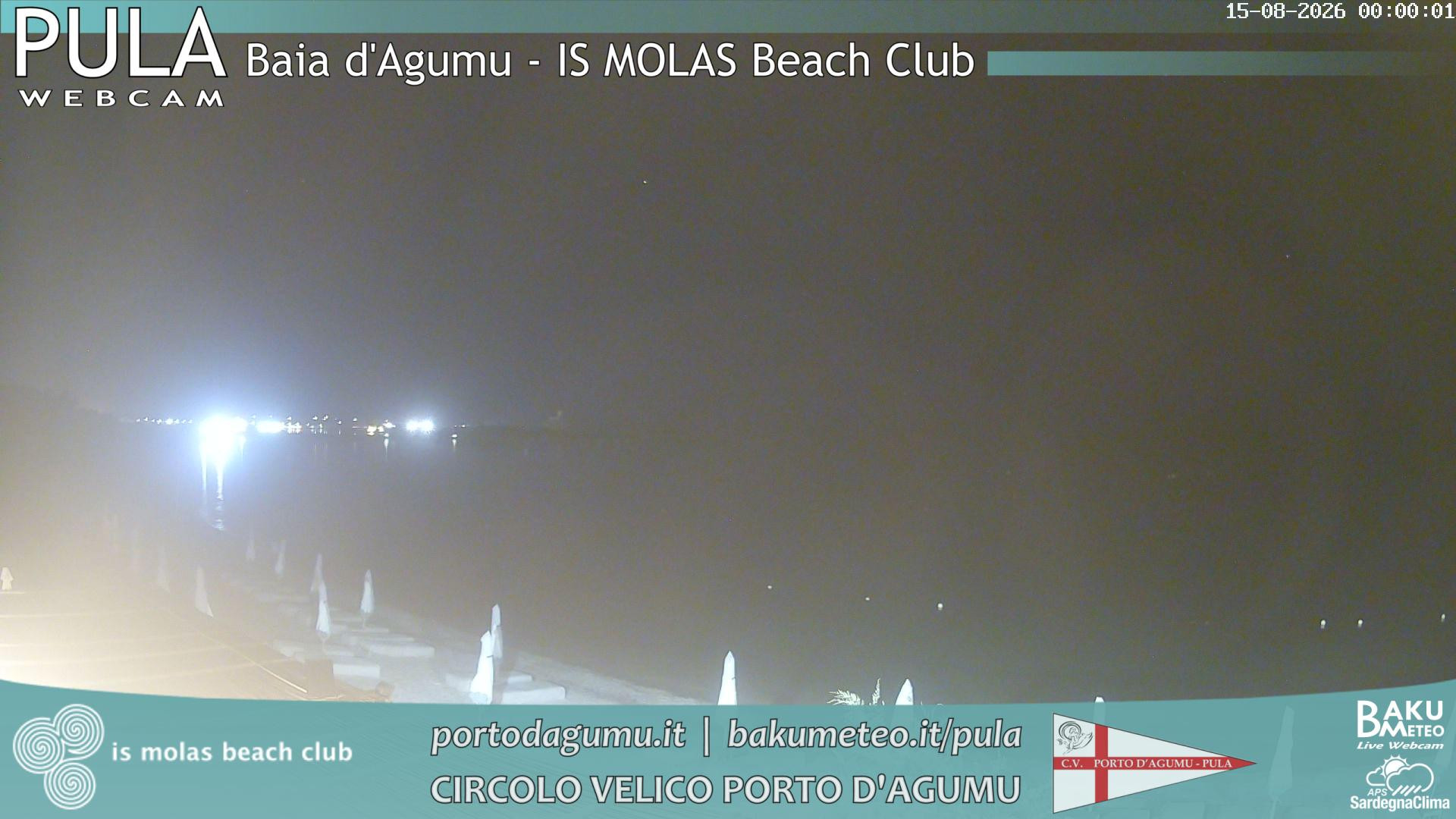 time-lapse frame, Porto d'Agumu webcam