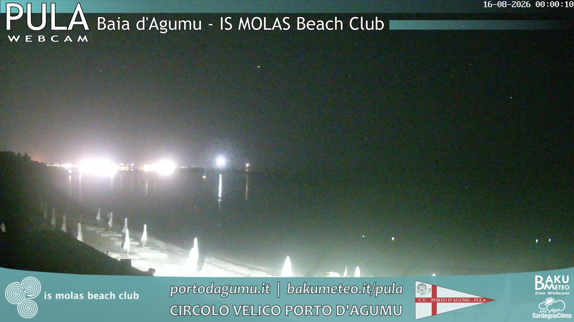 time-lapse frame, Porto d'Agumu webcam