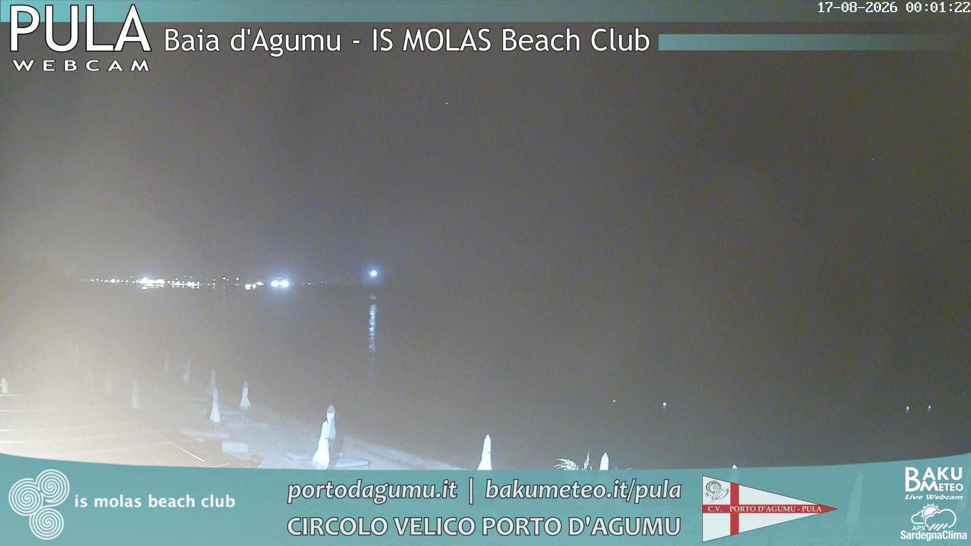 time-lapse frame, Porto d'Agumu webcam