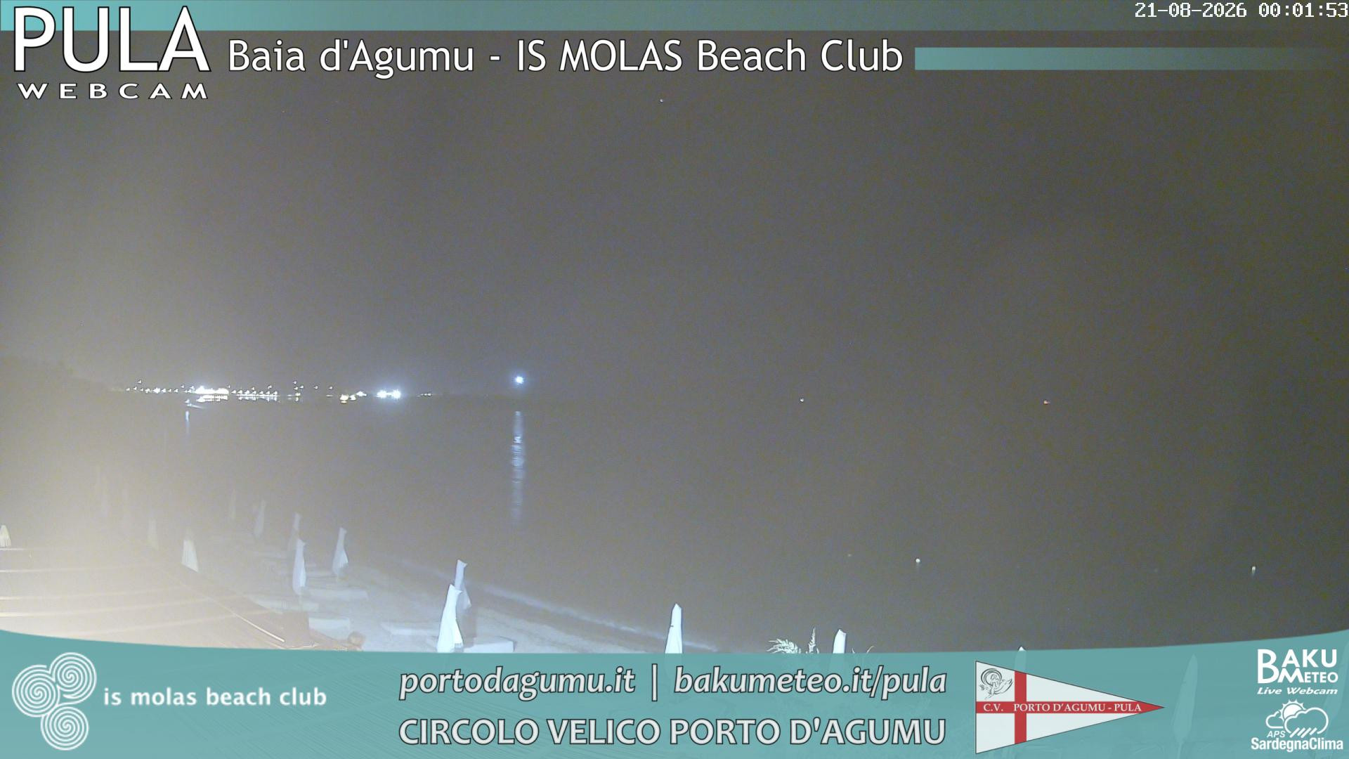 time-lapse frame, Porto d'Agumu webcam