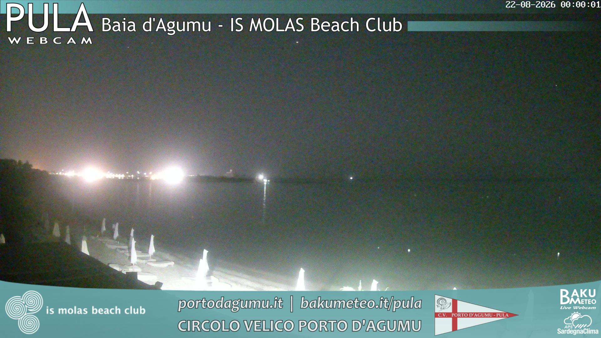 time-lapse frame, Porto d'Agumu webcam
