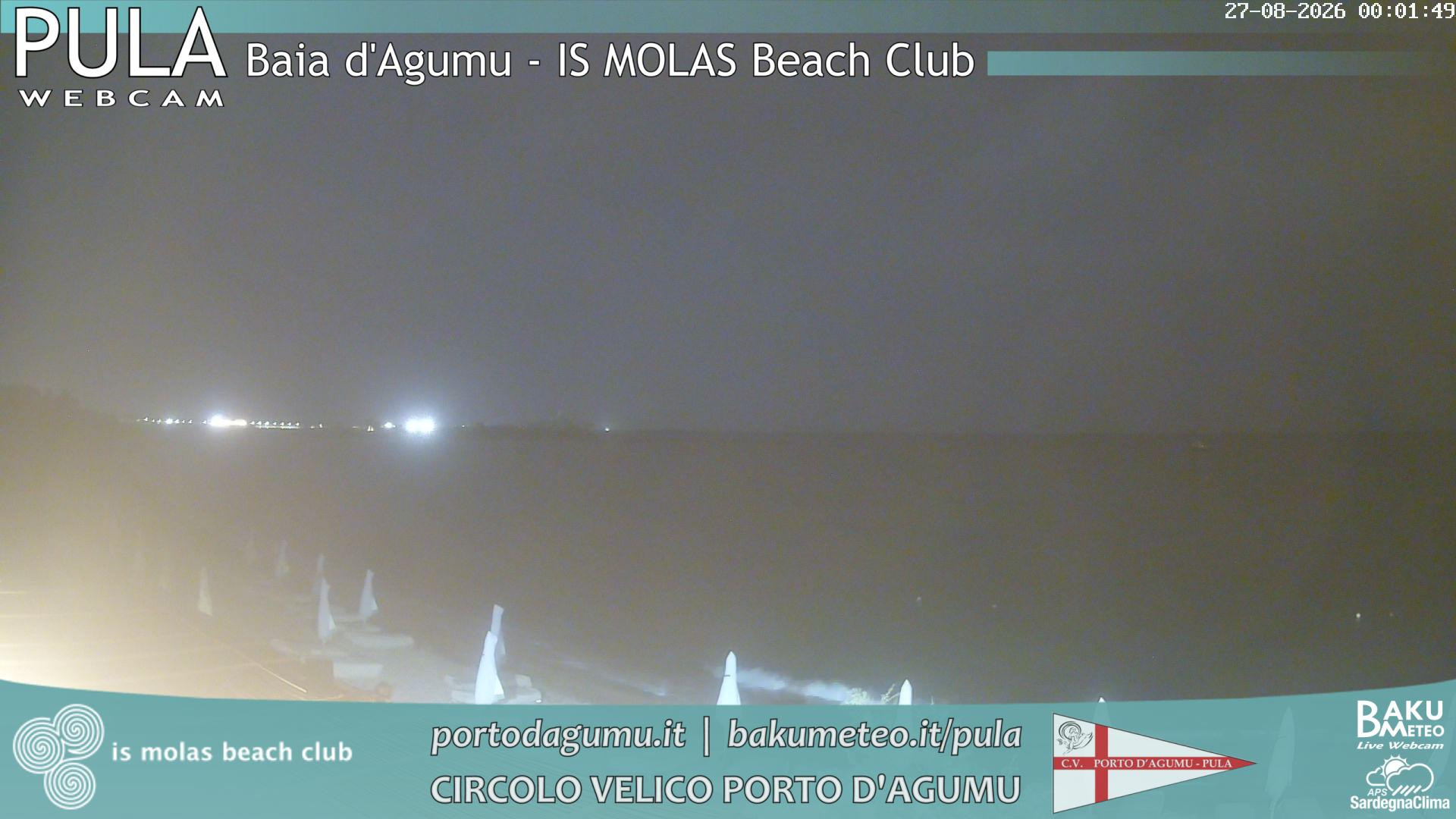 time-lapse frame, Porto d'Agumu webcam