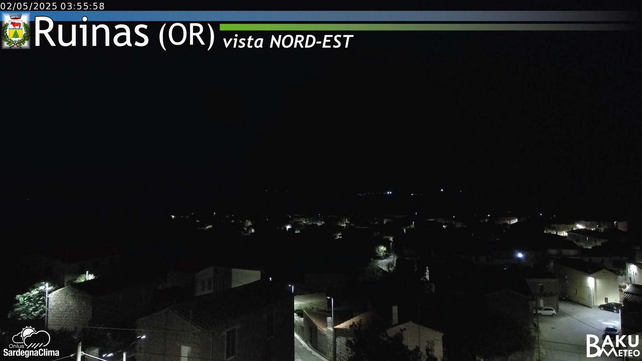 time-lapse frame, Ruinas NE webcam