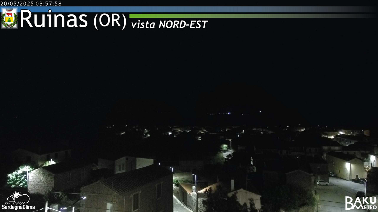 time-lapse frame, Ruinas NE webcam