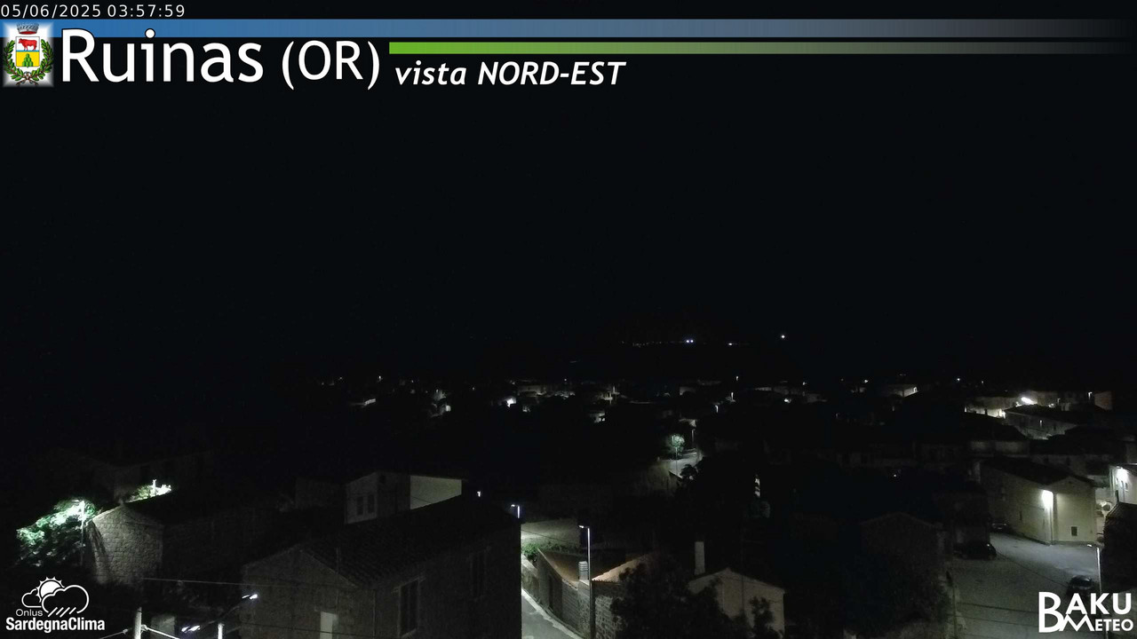 time-lapse frame, Ruinas NE webcam