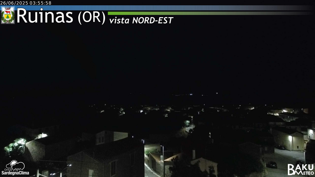 time-lapse frame, Ruinas NE webcam