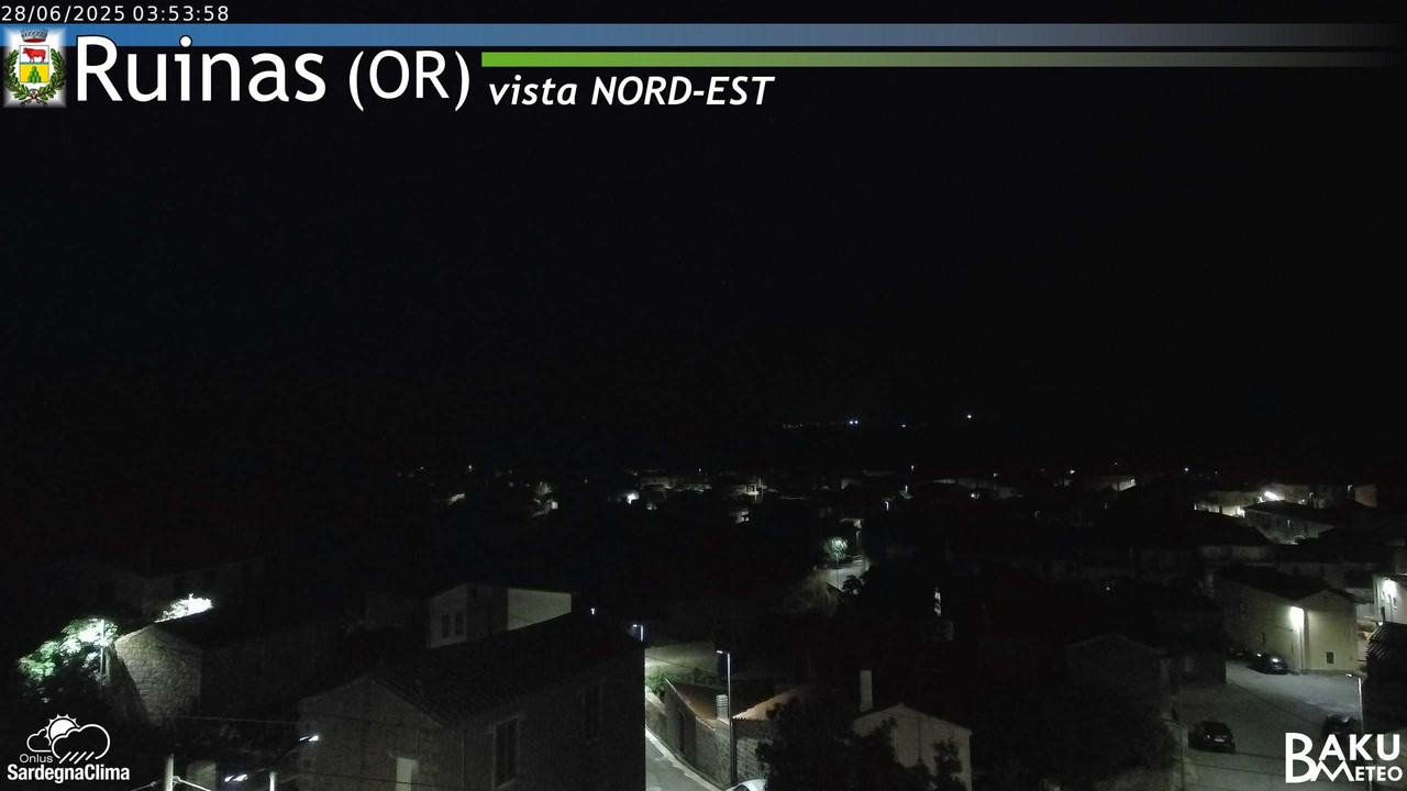 time-lapse frame, Ruinas NE webcam